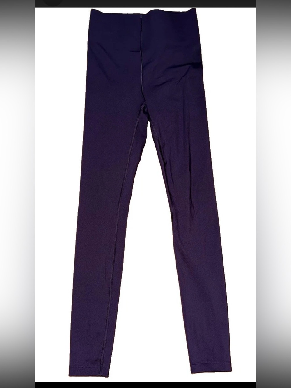 Savage X Fenty Women's High Rise Ankle Leggings Solid Purple Logo Stretch S